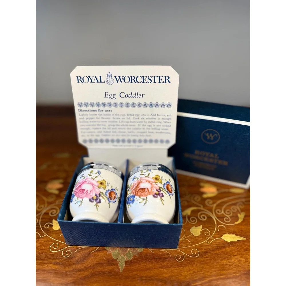 Royal Worcester vintage pair